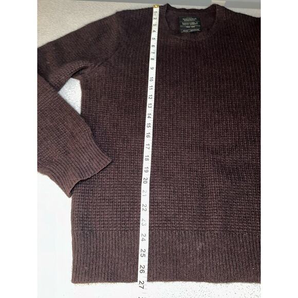 All Saints Men's Sz M Spitalfields Lambswool & Angora‎ Crewneck Jumper Sweater - Picture 5 of 7